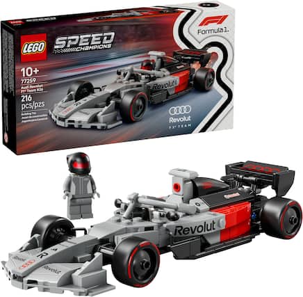 SPEED CHAMPIONS
LEGO SPEED CHAMPIONS 10+ 77259 Audi Revolut F1* Team R26
216 pcs/pzs
Building Toy / Jouet de construction / Juguete para Construir / Juego de Construcción
Formula 1.
Revolut F1 TEAM