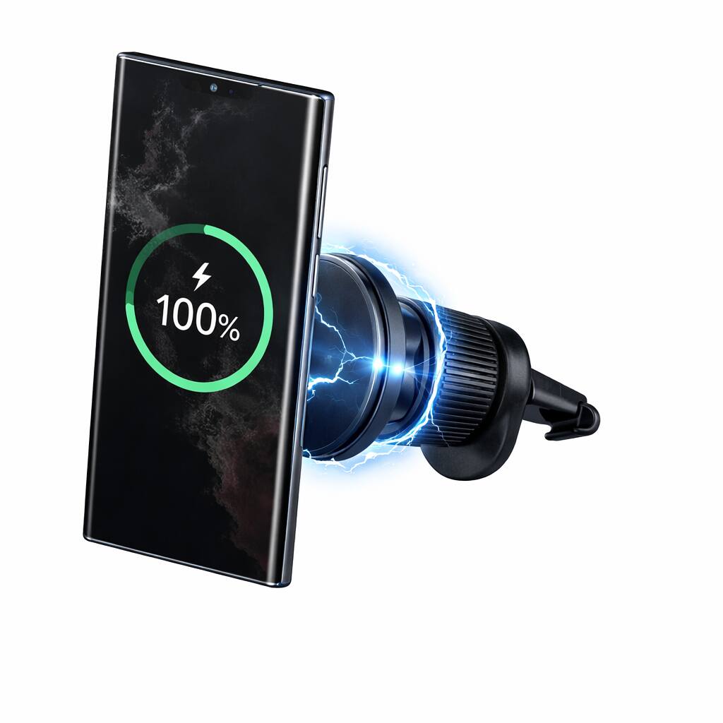 Front. Vena - Air Vent Car Mount Phone Holder MagSafe Compatible with Magnetic Ring Adapter for Mobile Phones - Multicolored.