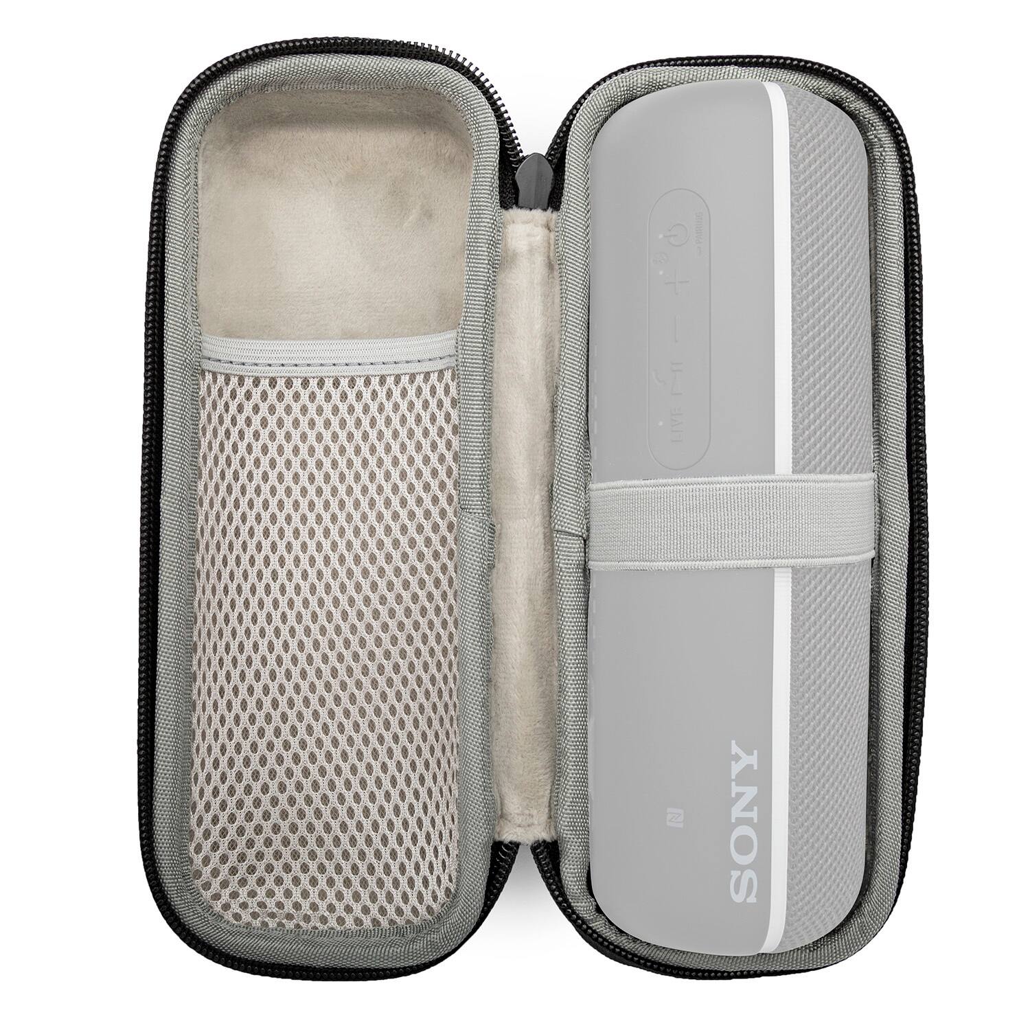 Back. Knox - Knox Gear Hardshell Travel & Protective Case for Sony SRS-XB22 Bluetooth Speaker - Black.