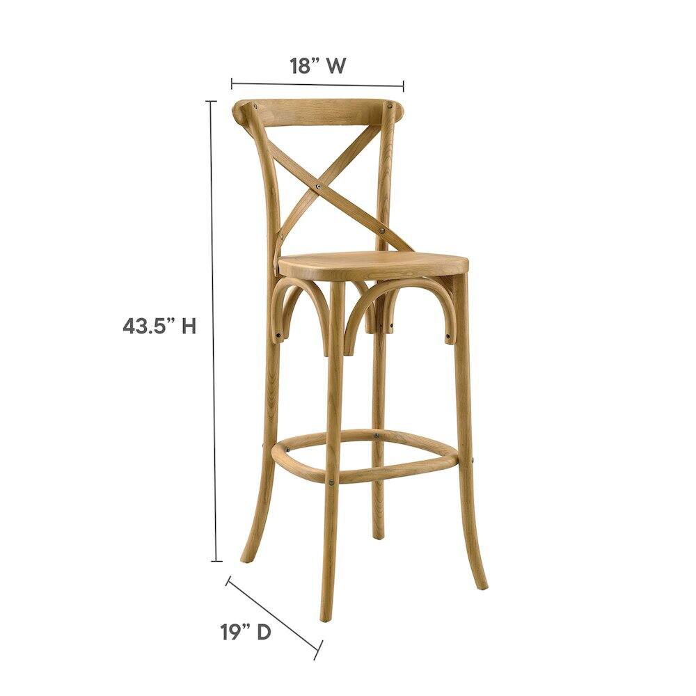 18" W x 43.5" H x 19" D