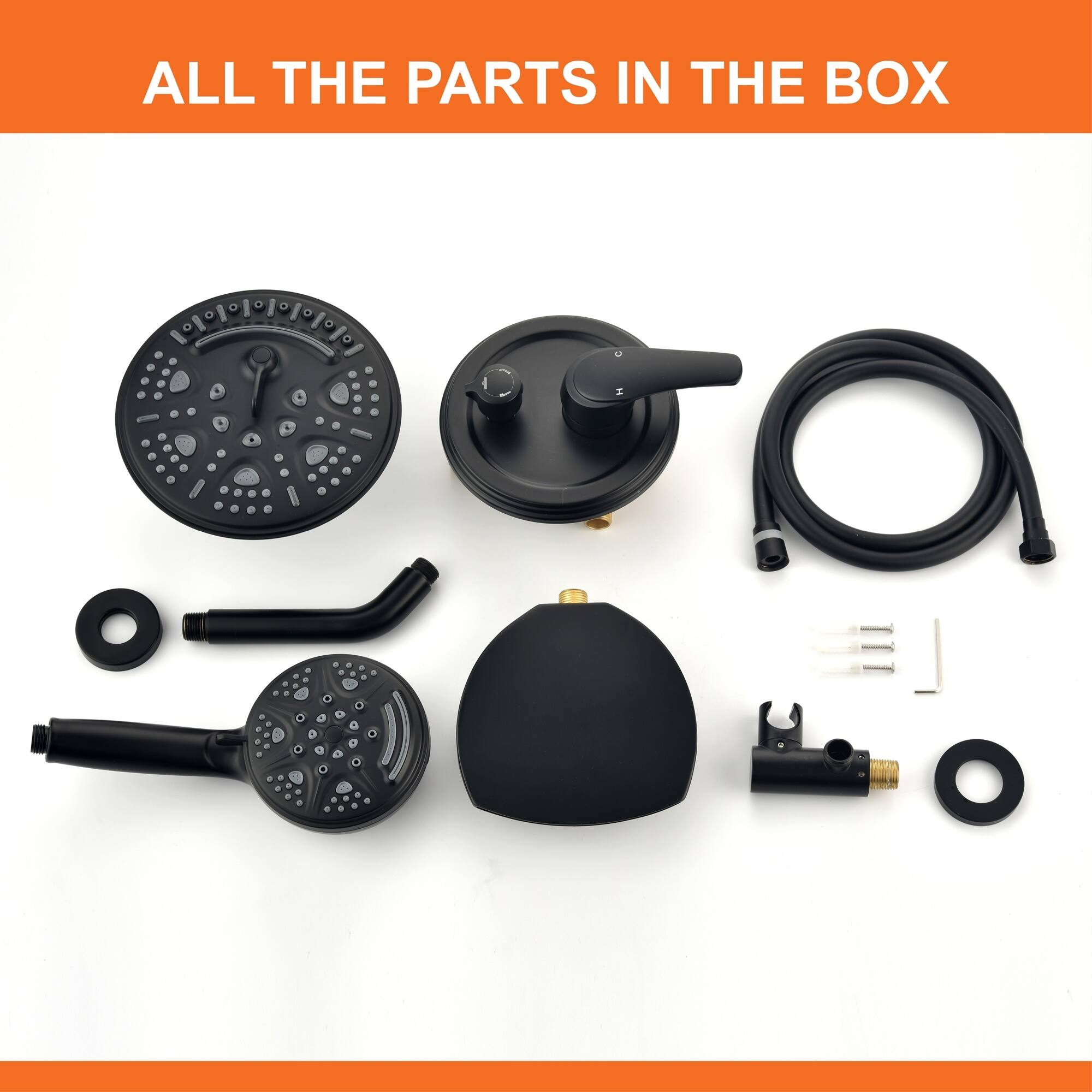 ALL THE PARTS IN THE BOX