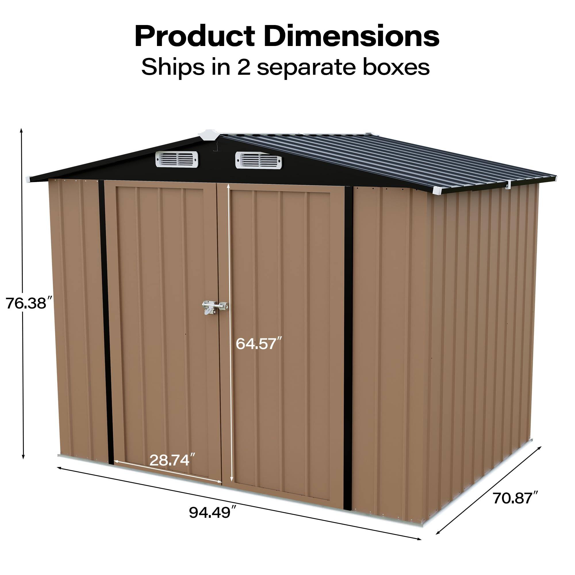 Product Dimensions Ships in 2 separate boxes

76.38"
64.57"
28.74"
94.49"
70.87"