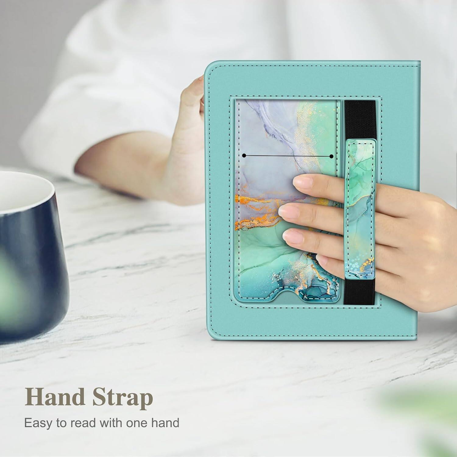 Hand Strap  
Easy to read with one hand