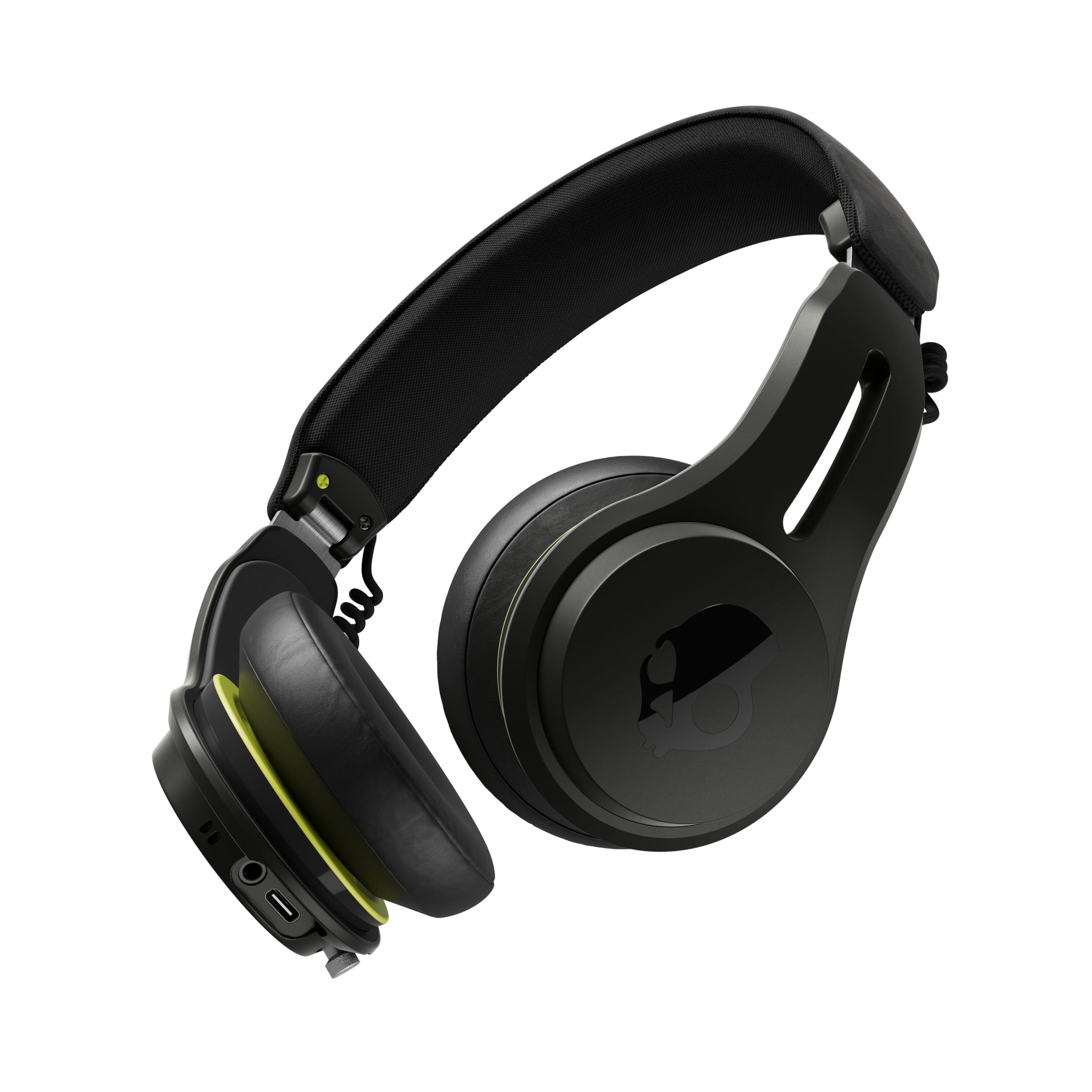 Angle. Skullcandy - Icon ANC Over-the-Ear Noise Canceling Wireless Headphones - Black.