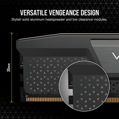 CORSAIR VENGEANCE DDR5 RAM 32GB (2x16GB) 5600MHz CL40-40-40