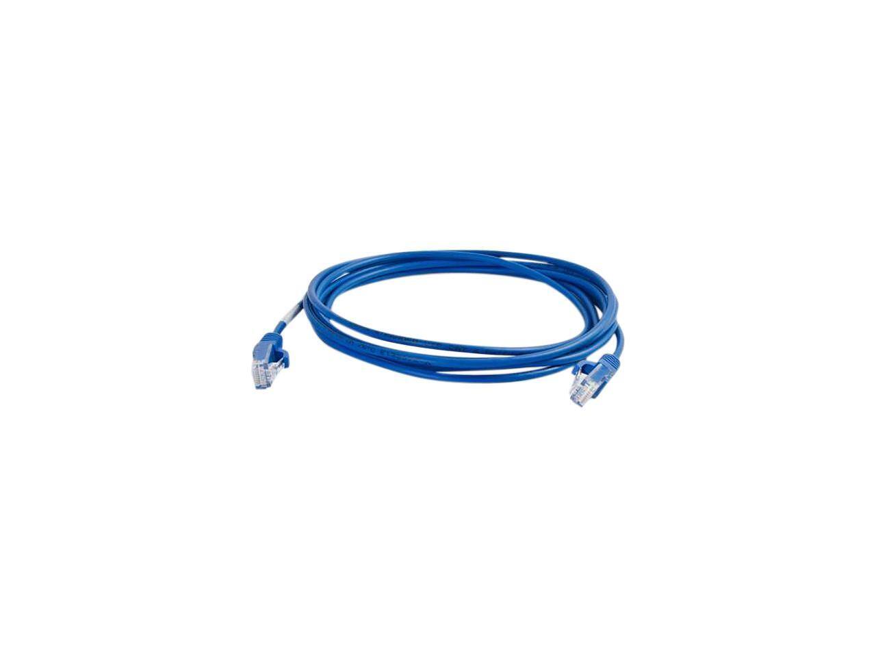 Alt View 1. Cables to Go - C2G 01080 Cat6 Cable - Snagless Unshielded Slim Ethernet Network Patch Cable, Blue (7 Feet, 2.13 Meters).