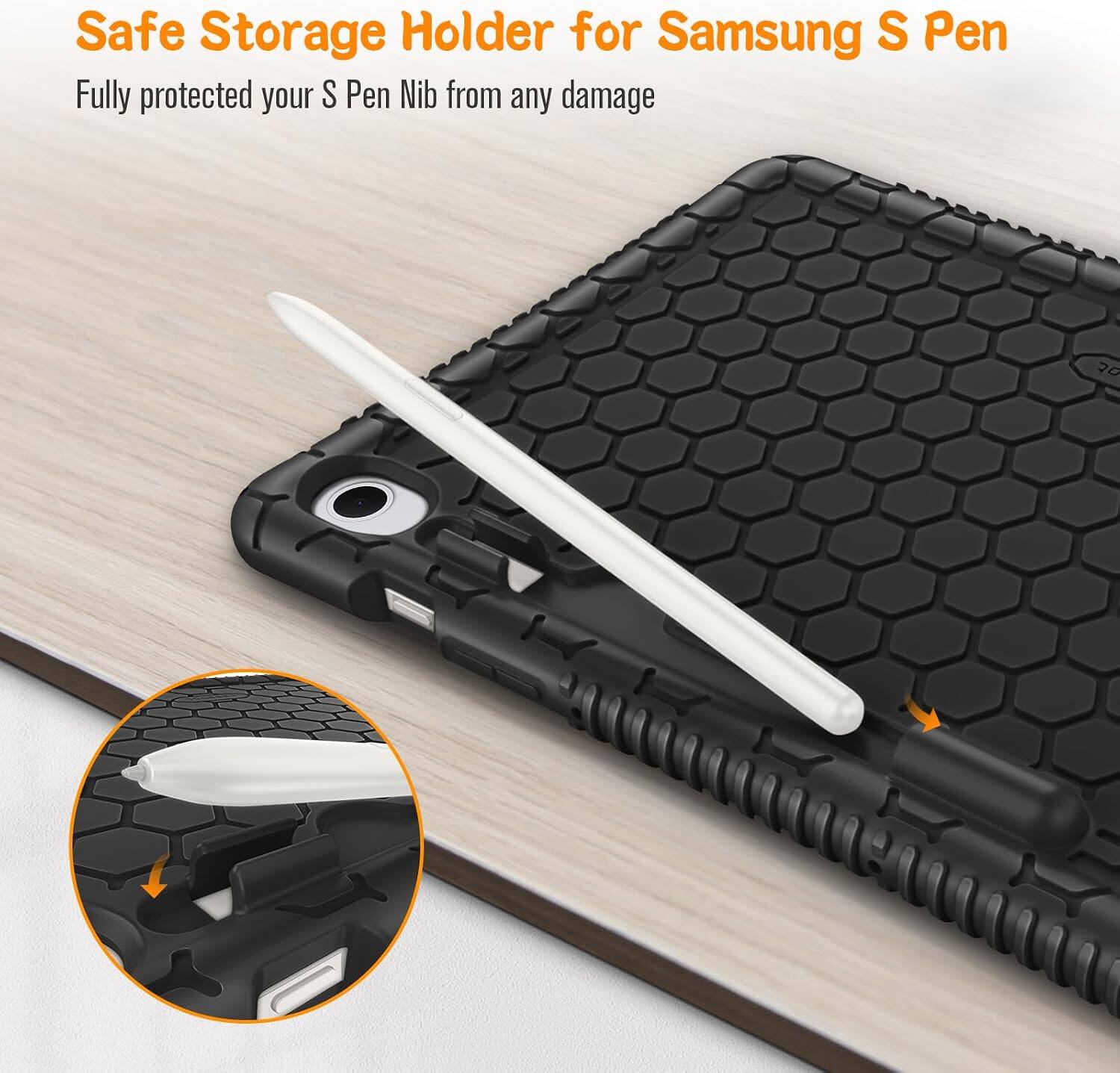 Safe Storage Holder for Samsung S Pen  
Fully protected your S Pen Nib from any damage