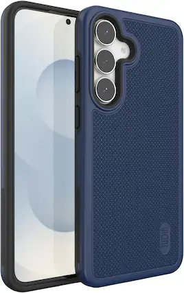 Front. TUDIA - TUDIA MergeGrip for Samsung Galaxy S25 FE Case 2025 Military-Grade Phone Cover - Indigo Blue - Indigo Blue.