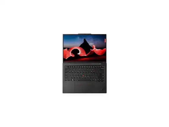 Front. Lenovo - Lenovo ThinkPad X1 Carbon Gen 12 14" Touch Intel Ultra 7 32GB 512GB Win 11 Pro - Black.