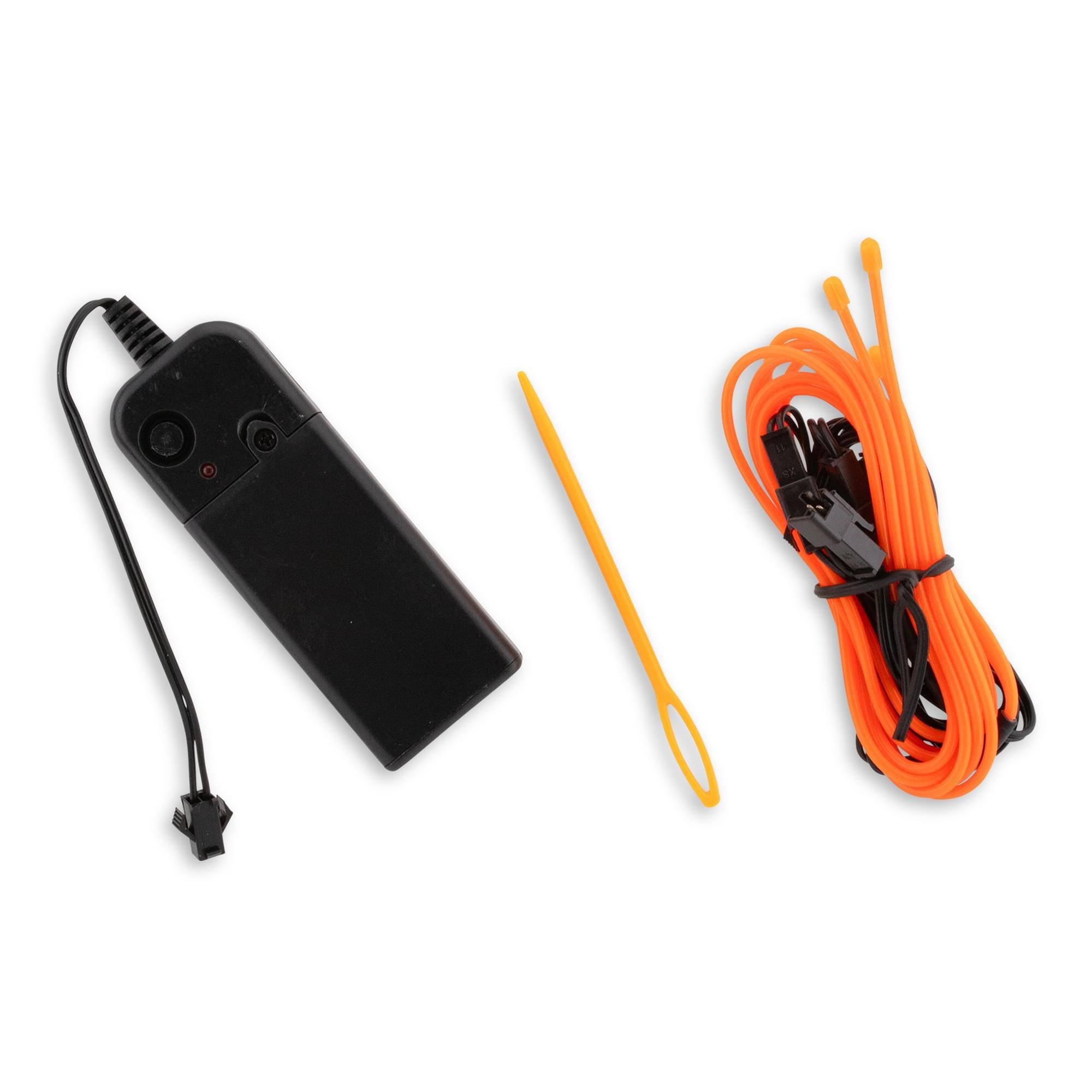 Alt View 2. Funworld - E.L.Stitch Face Pumpkin Carving Kit | Orange - Orange.