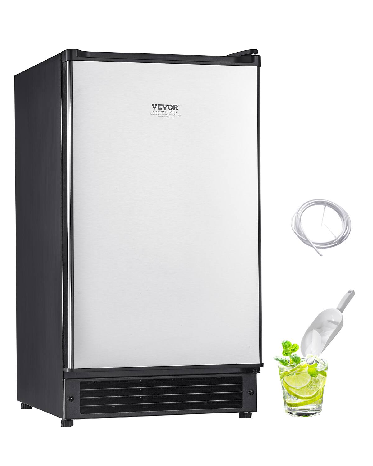 VEVOR  
Vaporizer Ice Maker  
100% Stainless Steel  
100% Energy Efficient  
100% Eco-Friendly  
100% Noiseless  
100% Portable  
100% Durable  
100% Easy to Use  
100% Safe  
100% Hygienic  
100% Long Lasting  
100% Satisfaction Guaranteed