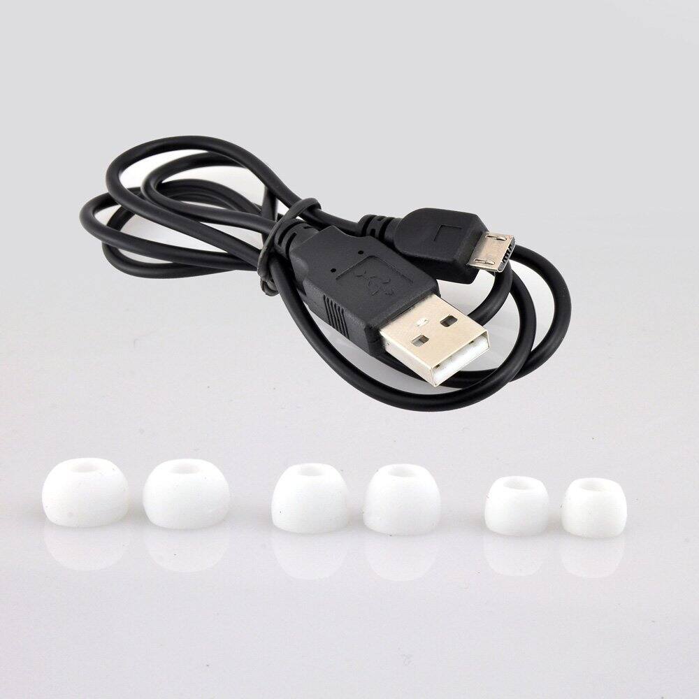 Back. Pyle - Pyle PWBH18WT Water Resistant Bluetooth Streaming Wireless Headphones with Built-in Microphone, White - White.