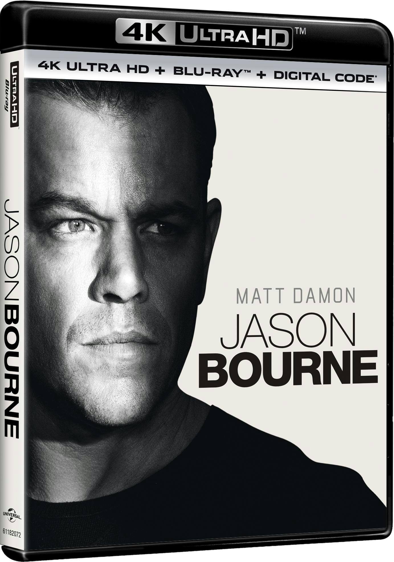 Angle. Jason Bourne   - 4K Blu-Ray.