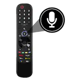 WINFLIKE - NEW AKB76039905 MR22GA Voice Remote Control Replacement fit for LG 2022 OLED TV - Black
