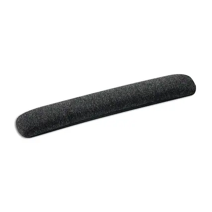 Front. Staples TECH - Staples TECH Beaded Non-Skid Wrist Rest, Black/Gray (23943) - Black.