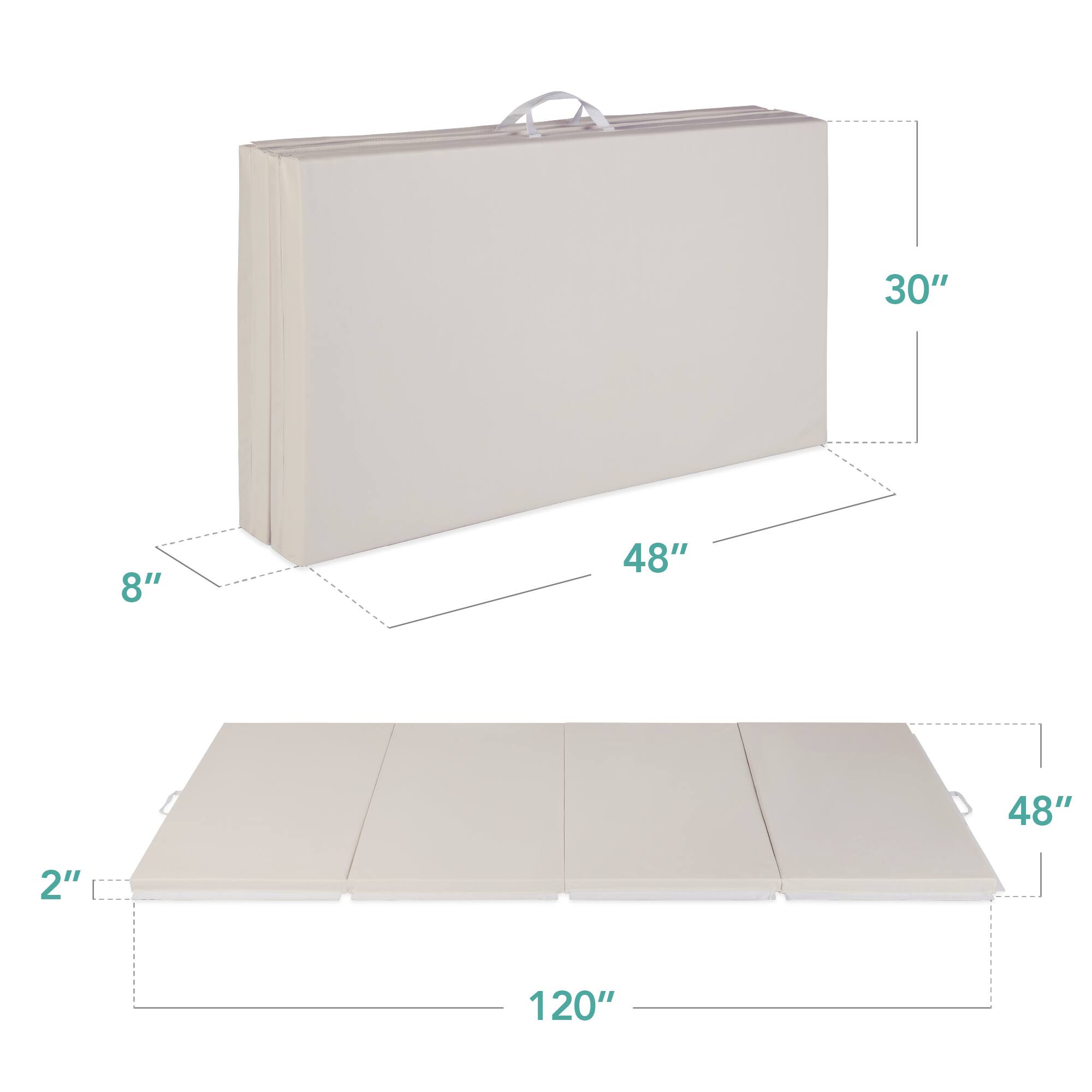 The dimensions of the box are:

- Length: 48"
- Width: 20"
- Height: 8"
- Depth: 30"
- Thickness: 2"