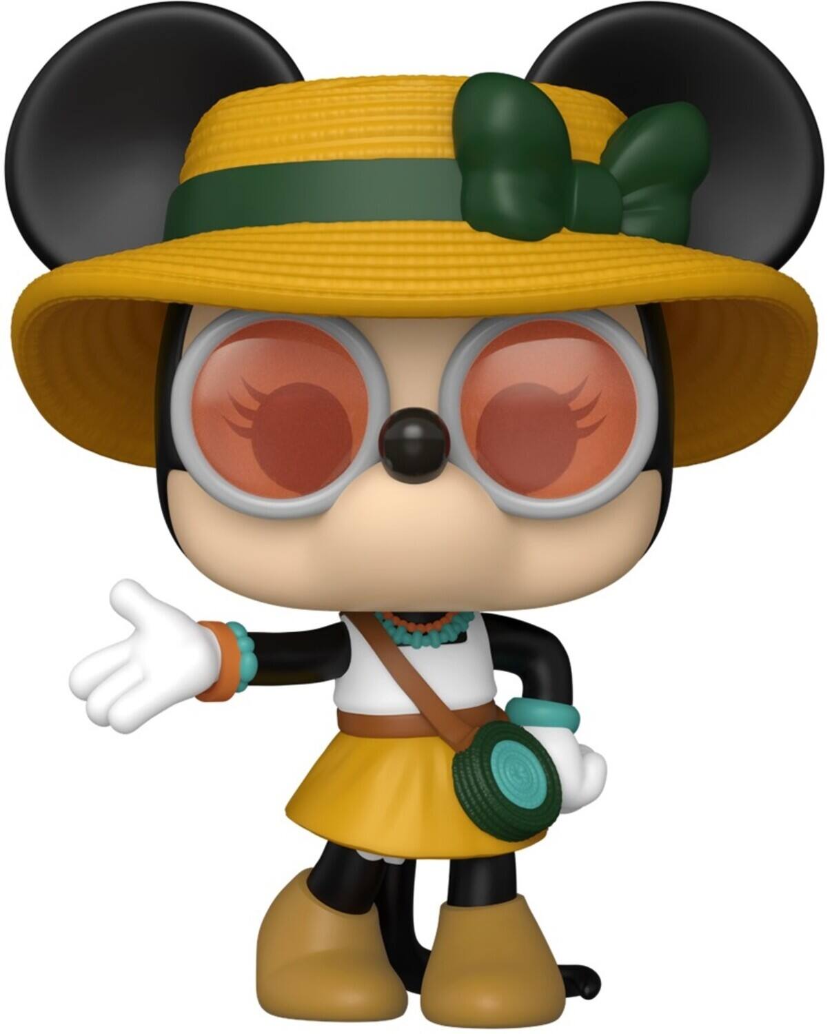 Front. Funko - FUNKO POP! Disney: Mickey & Friends - Minnie Mouse   - COLLECTIBLES - Multicolor.