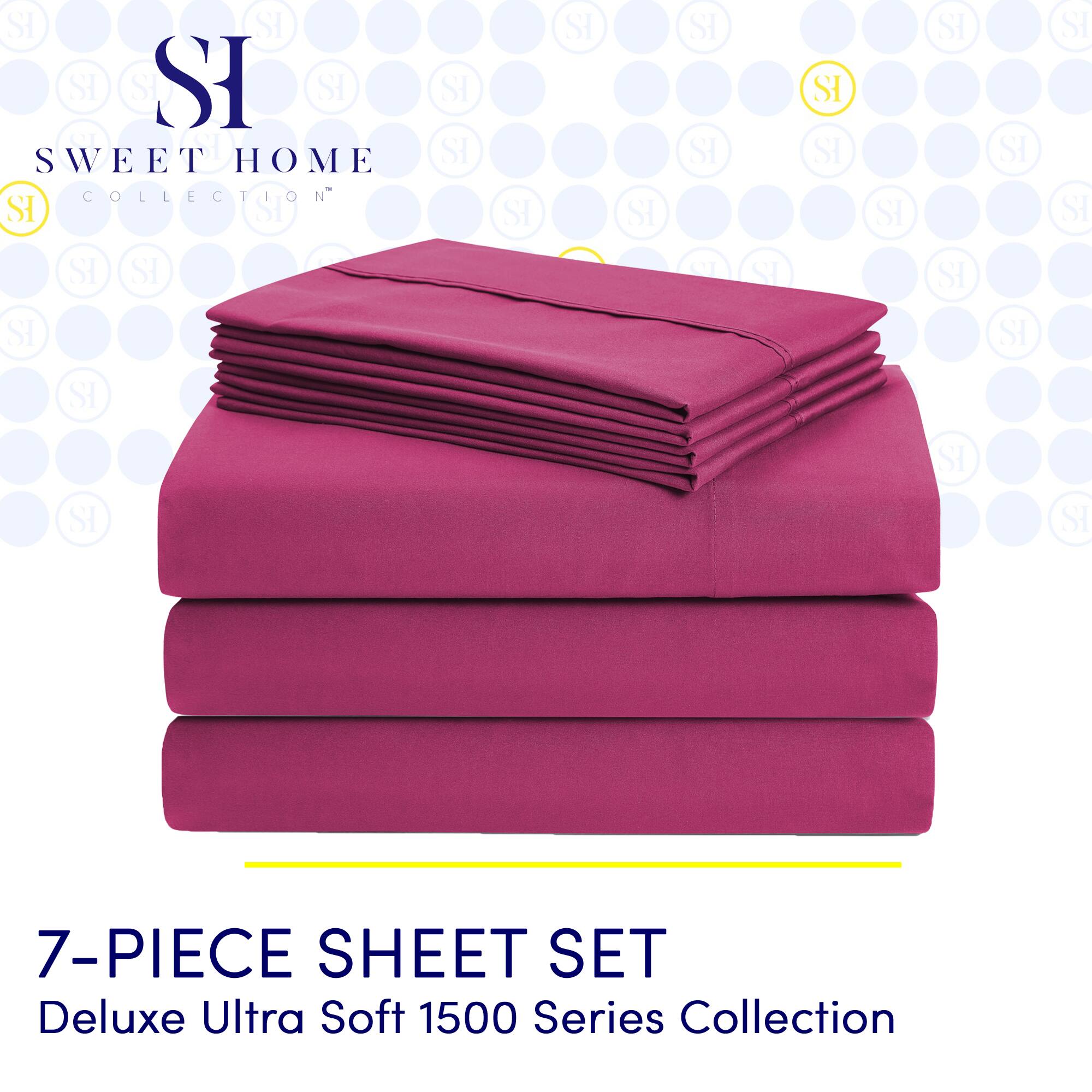 SI SI SI SI SI SI OI SWEET HOME COLLECTION SI SI SI SI SI SI SI SI SI SI SI SI O SI SI SI SI SI SI SI SI SI SI SI SI SI 7-PIECE SHEET SET Deluxe Ultra Soft 1500 Series Collection

---

SI  
SWEET HOME  
COLLECTION™

7-PIECE SHEET SET  
Deluxe Ultra Soft 1500 Series Collection