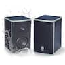 Lodge - Solar Powered, Premium Sound, Outdoor, Landscape, Weatherproof Bluetooth Speaker 2-Pack (Pair) - Black