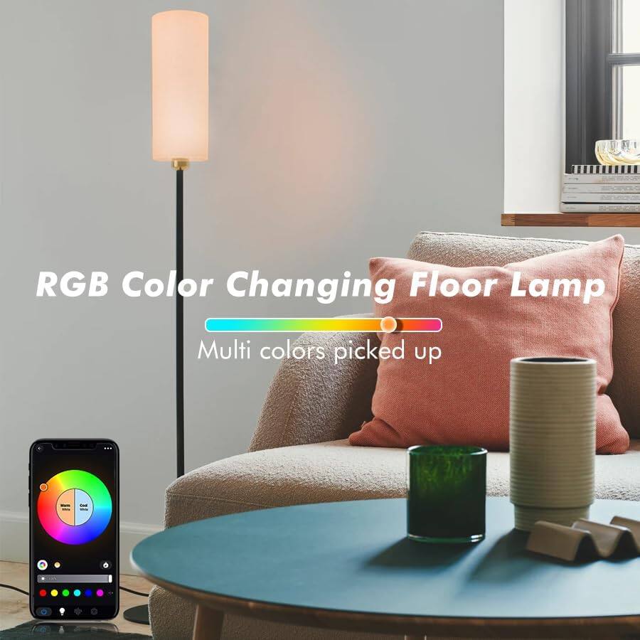 RGB Color Changing Floor Lamp  
Multi colors picked up