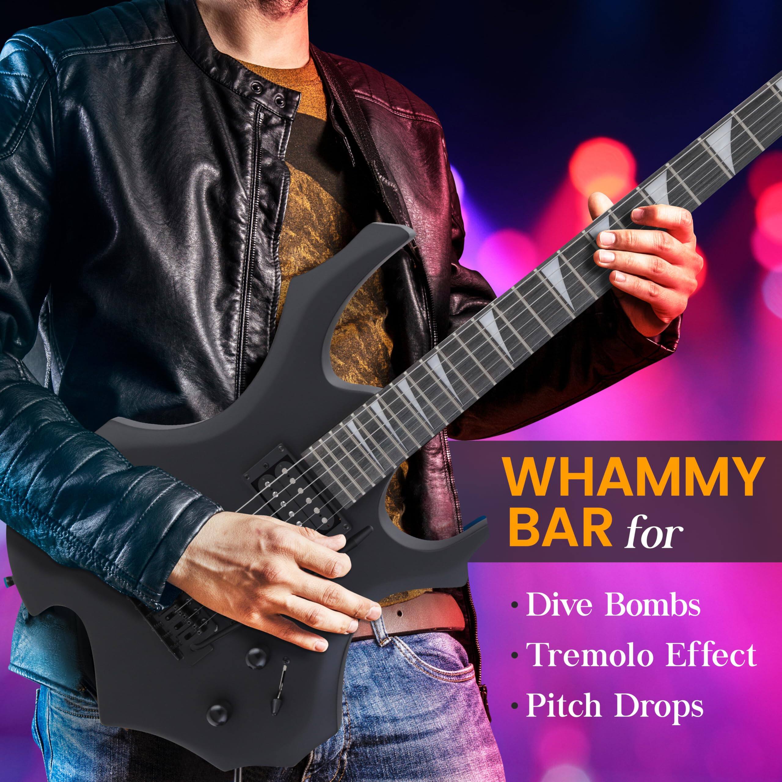 WHAMMY BAR for Dive Bombs, Tremolo Effect, Pitch Drops