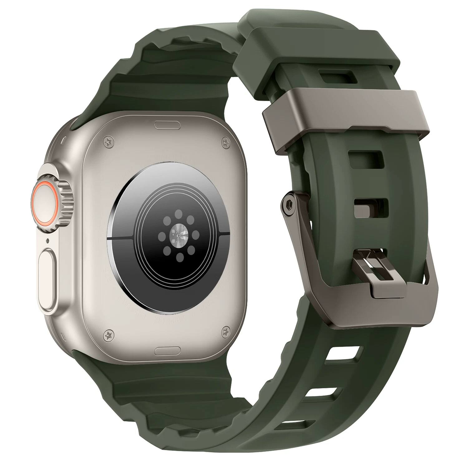 Darkgreen-Titanium Buckle