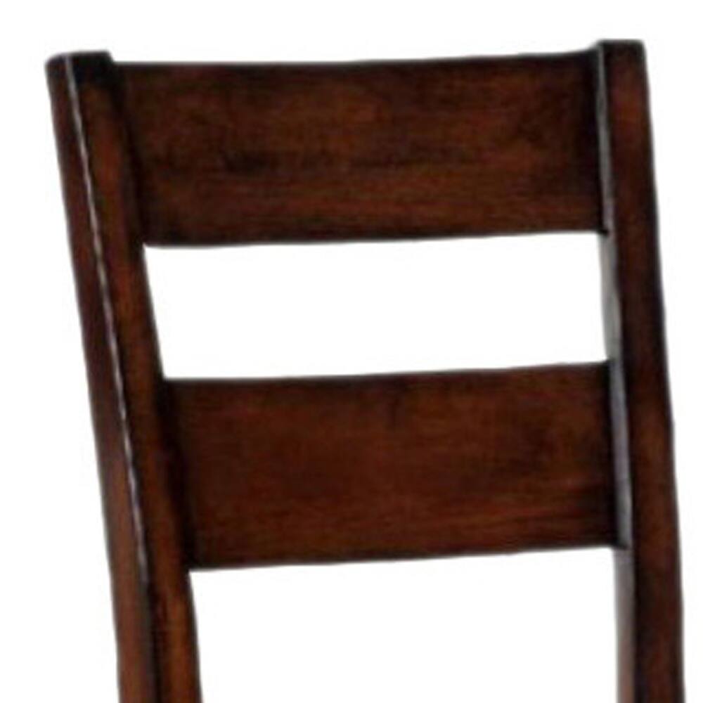 Alt View 1. Manhattan Lane - Dickinson I Cottage Side Chair, Dark Cherry Finish, Set of 2 - Dark Cherry.