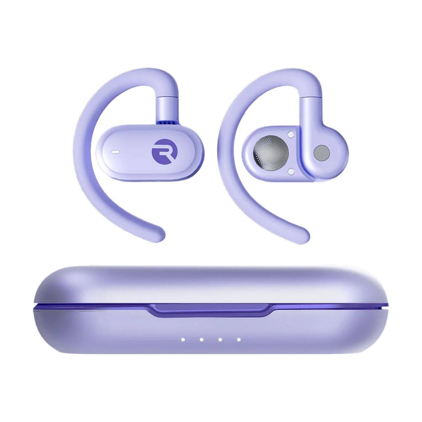 Alt View 1. Raycon - True Wireless Everyday Open Earbuds Pro - Purple.