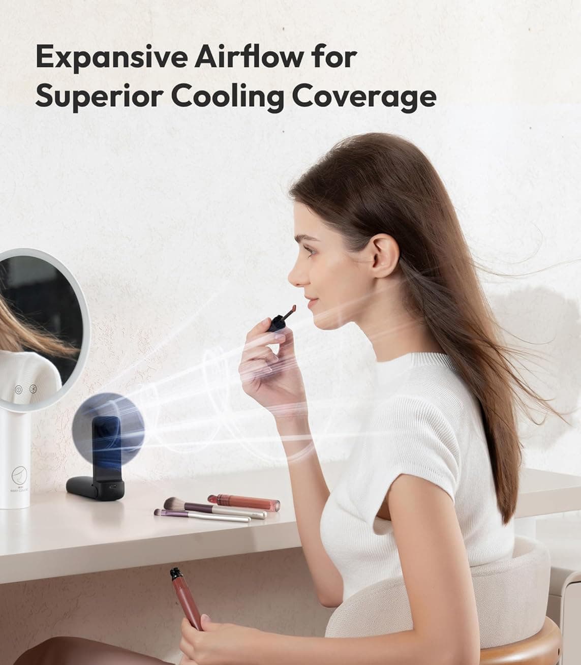 Expansive Airflow for Superior Cooling Coverage