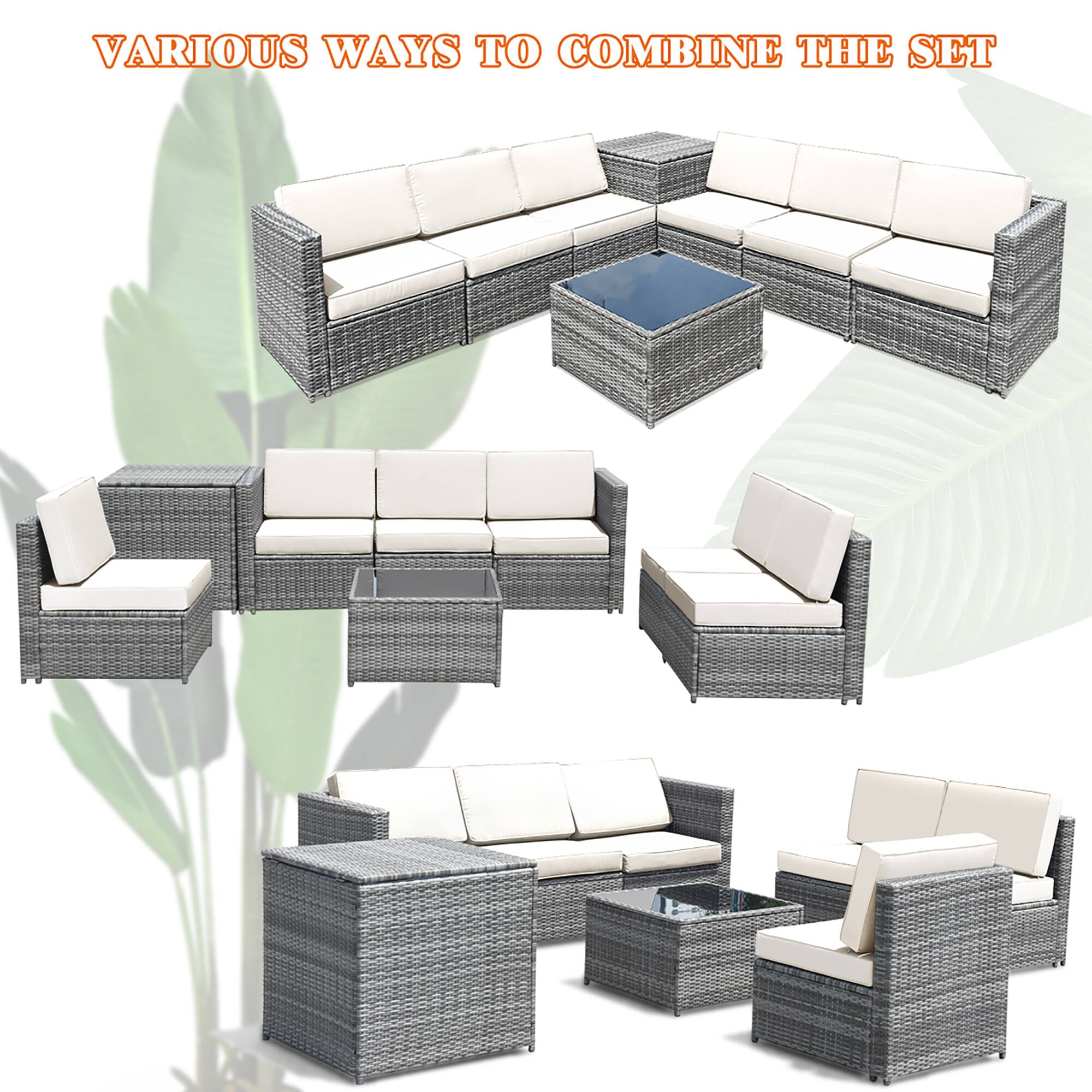 Various Ways to Combine the Set