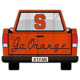 Fan Creations - Syracuse Orange 12'' x 12'' Truck Back D-cor - Multicolor