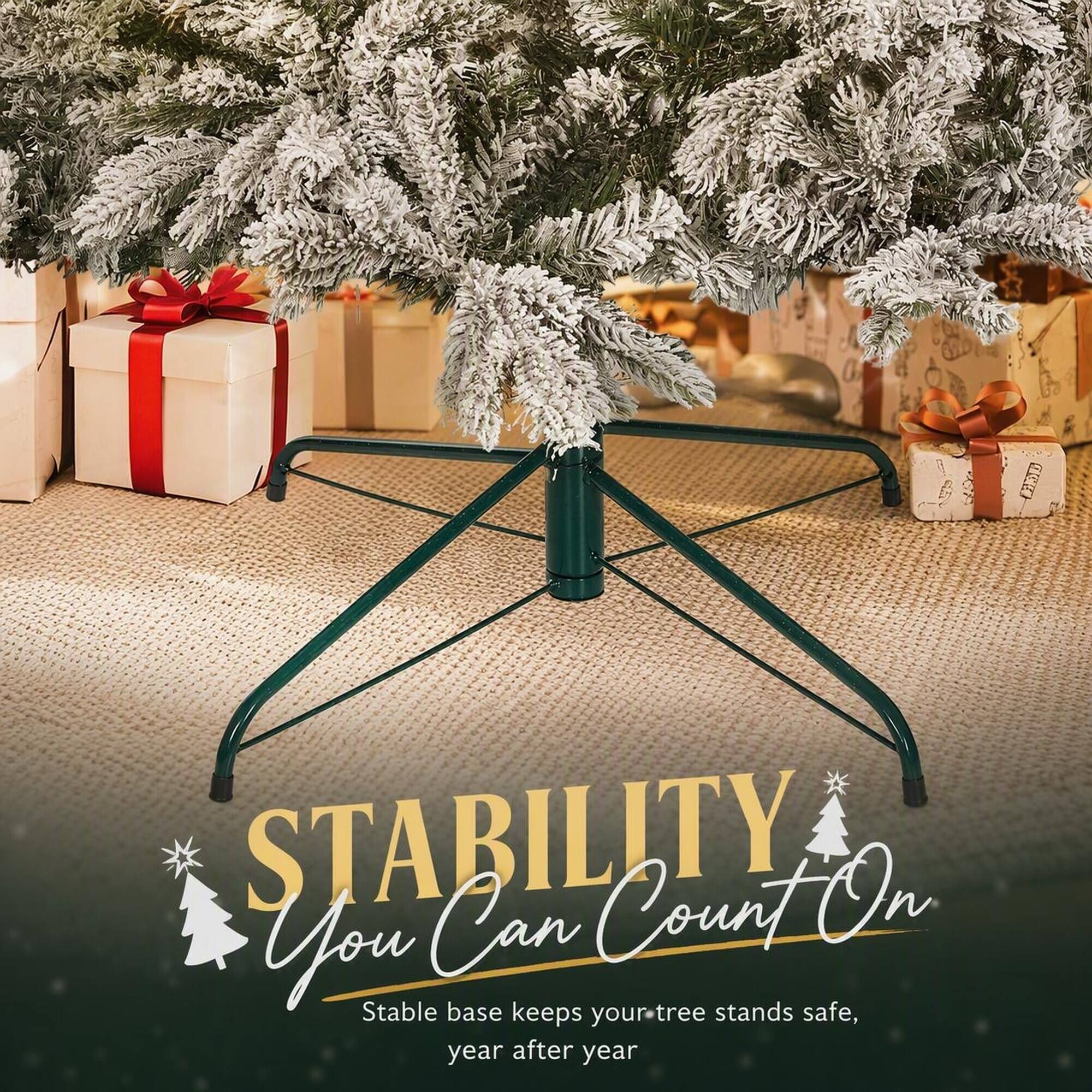 STABILITY You Can Count On  
Stable base keeps your tree stands safe, year after year