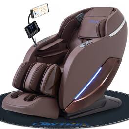 MassaMax - Mythia 2026 Full Body Massage Chair,Zero Gravity with Heat Therapy,Body Scan,APP Control - Brown