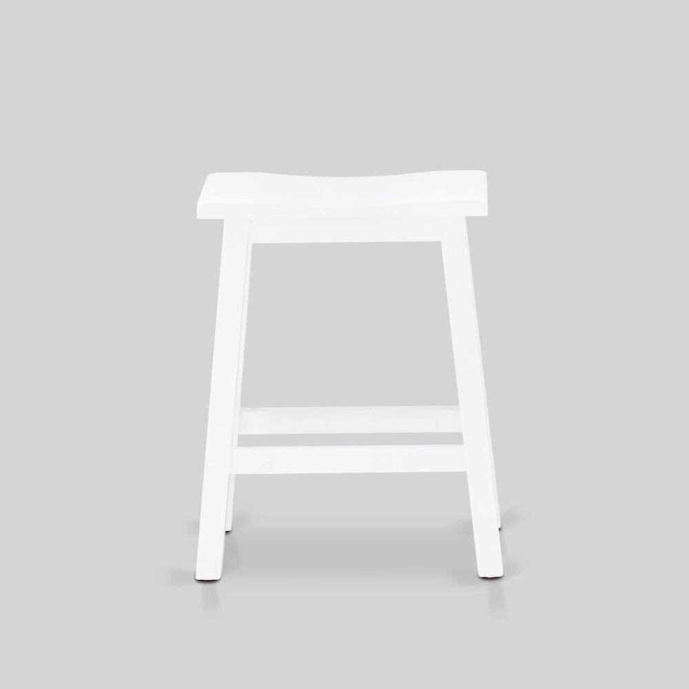 Alt View 6. East West Furniture - East West Furniture 4 Piece Mid Century Dining Set Contains a Dining Table, 2 Kitchen Stools with a Kitchen Bench - - Multi-Color.