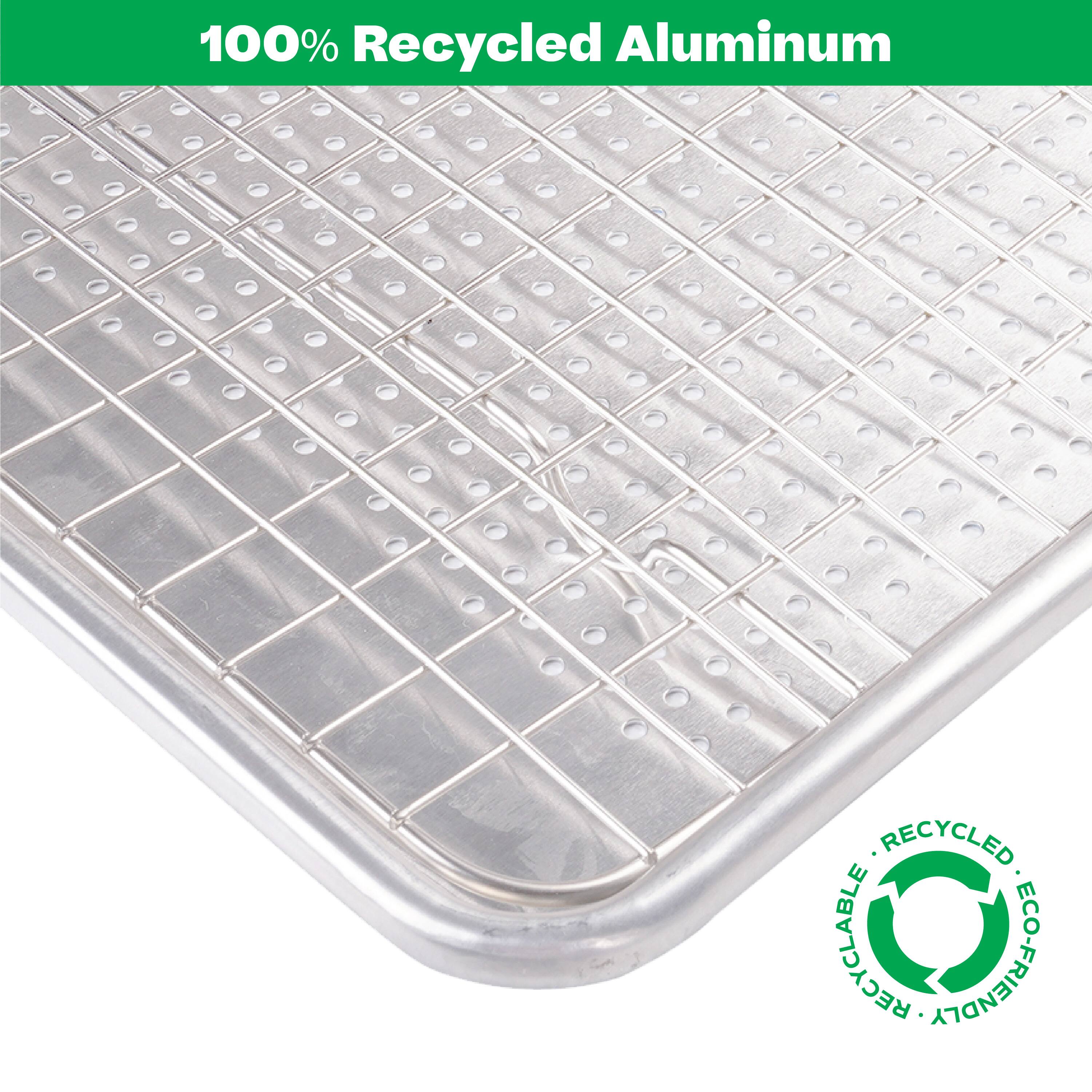 100% Recycled Aluminum

RECYCLABLE • RECYCLED • ECO-FRIENDLY