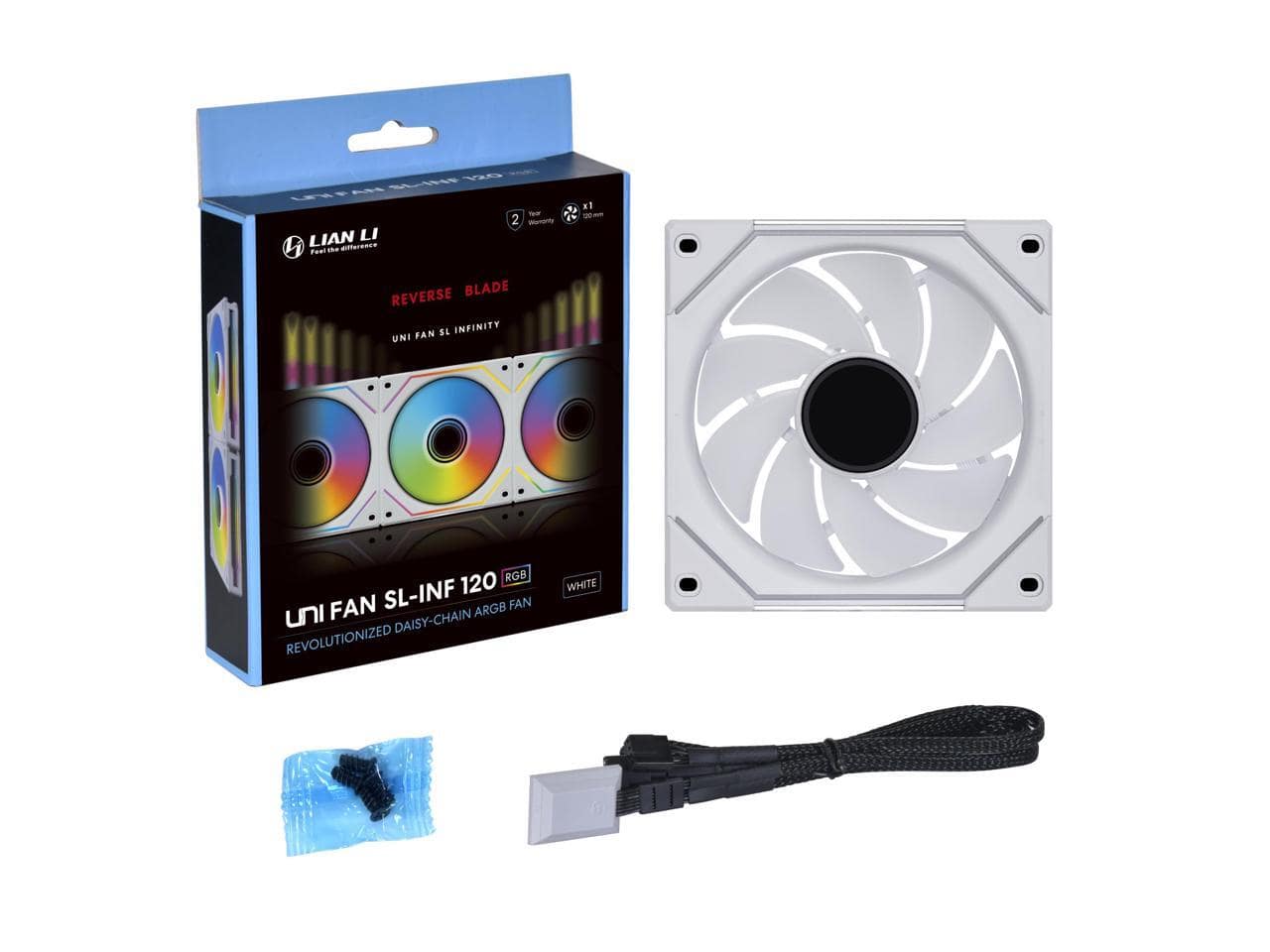 Lian Li UNI FAN SL INFINITY 120 RGB REVERSE BLADE VERSION UF