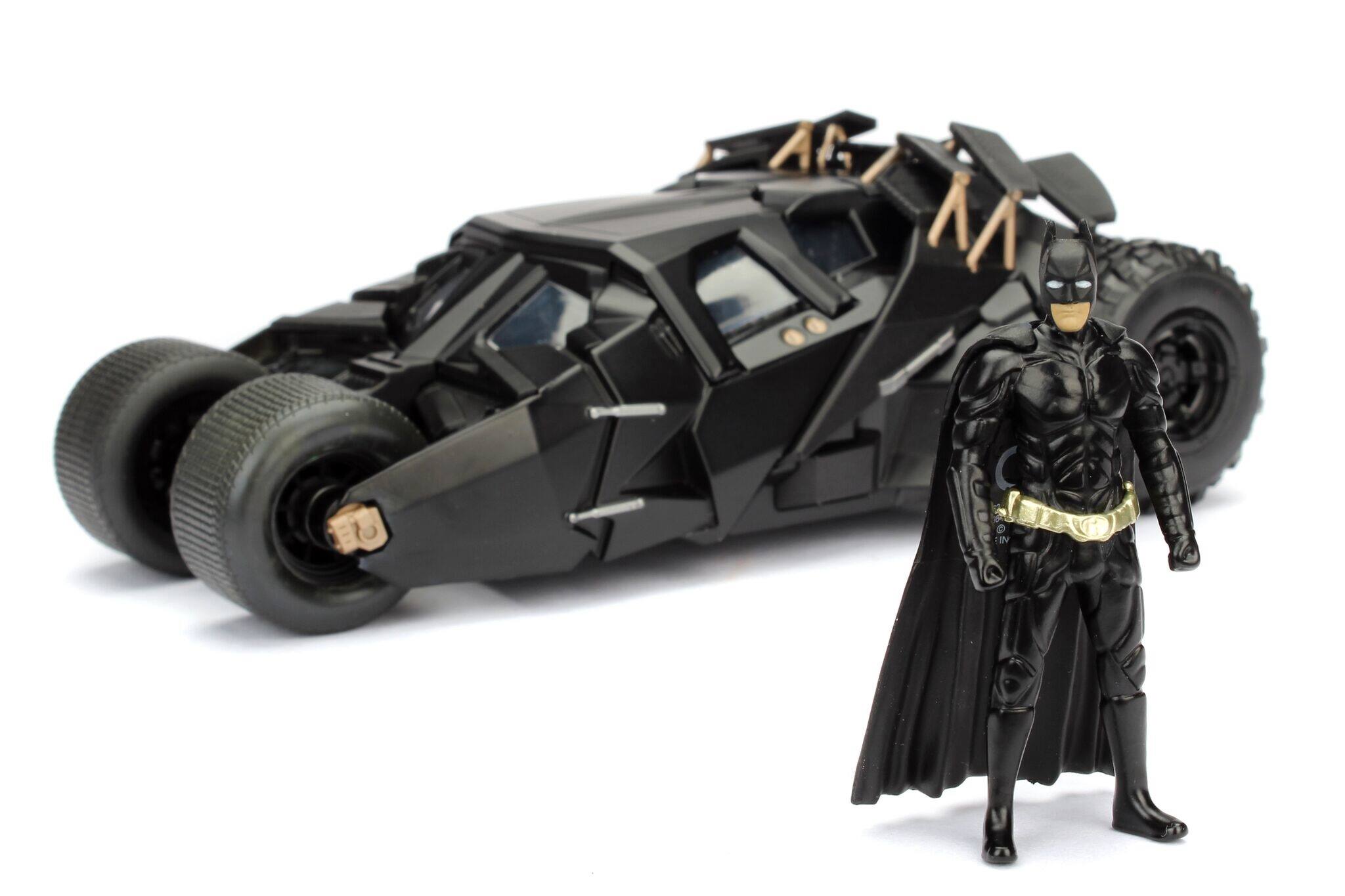 Alt View 1. Jada - 2008 "The Dark Knight" Tumbler Batmobile with Batman Diecast Figurine 1/24 Diecast Model Car  by Jada.