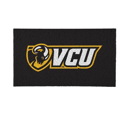 Front. Evergreen Enterprises - VCU Rams 16" x 28" Full Color Indoor/Outdoor Logo Turf Mat - Multicolor.