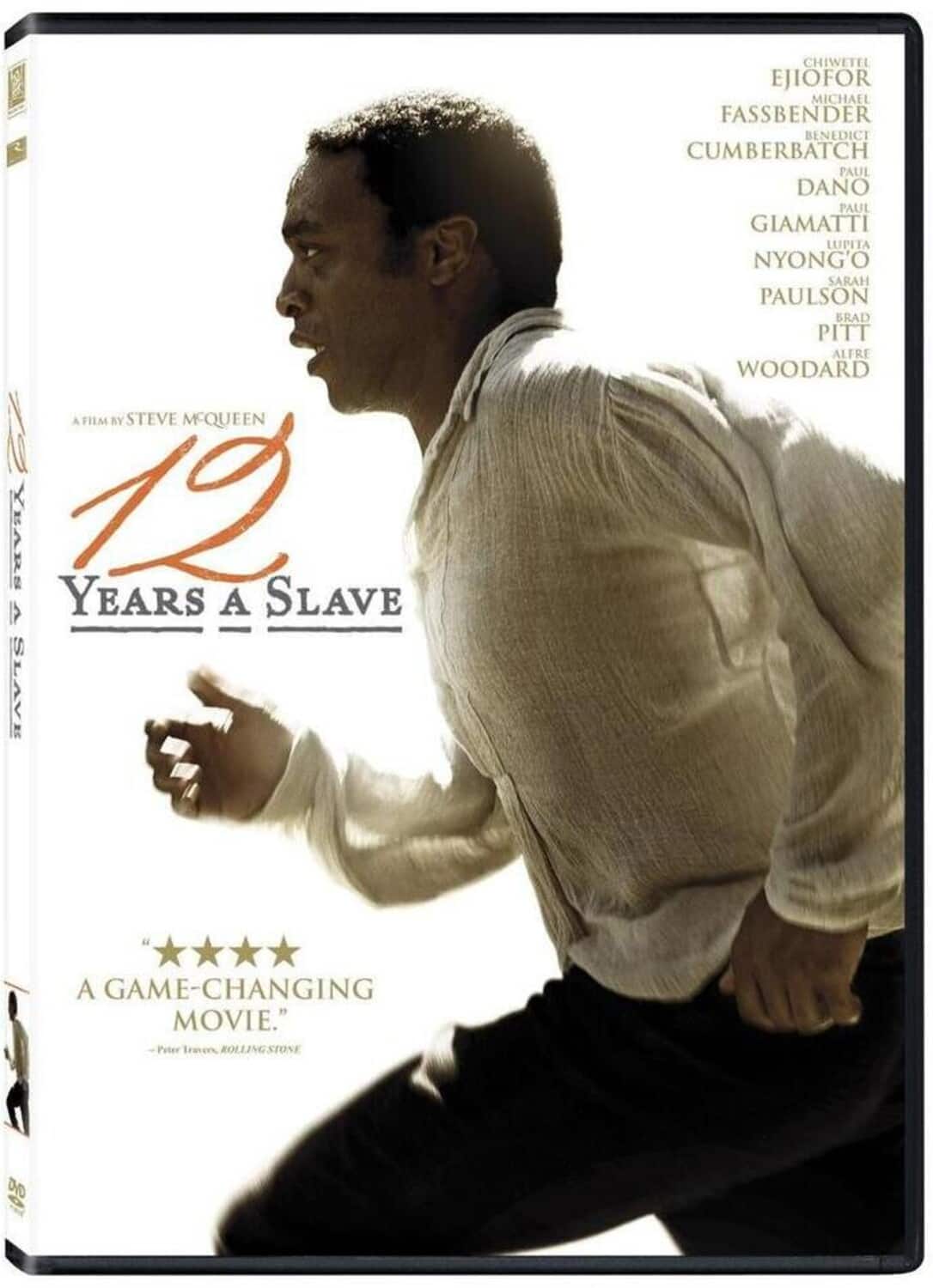 Front. 12 Years a Slave   - DVD.
