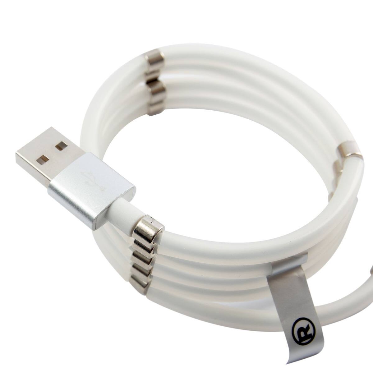 Angle. RadioShack - USB to Type C Cable – 3 ft - White.