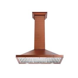 ZLINE - 30 inches - Externally Vented - Wall Range Hood - Copper
