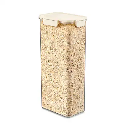Front. Sorbus - Sorbus Airtight Food Storage Container- Clear Stackable Pantry Canister with Secure Lid for Rice, Cereal, Flour, Pasta - Clear.