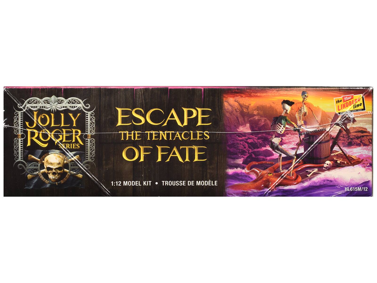 JOLLY ROGER SERIES  
ESCAPE THE TENTACLES OF FATE  
1:12 MODEL KIT • TROUSSE DE MODÈLE  
HL615M/12  
the New LINDBERG line