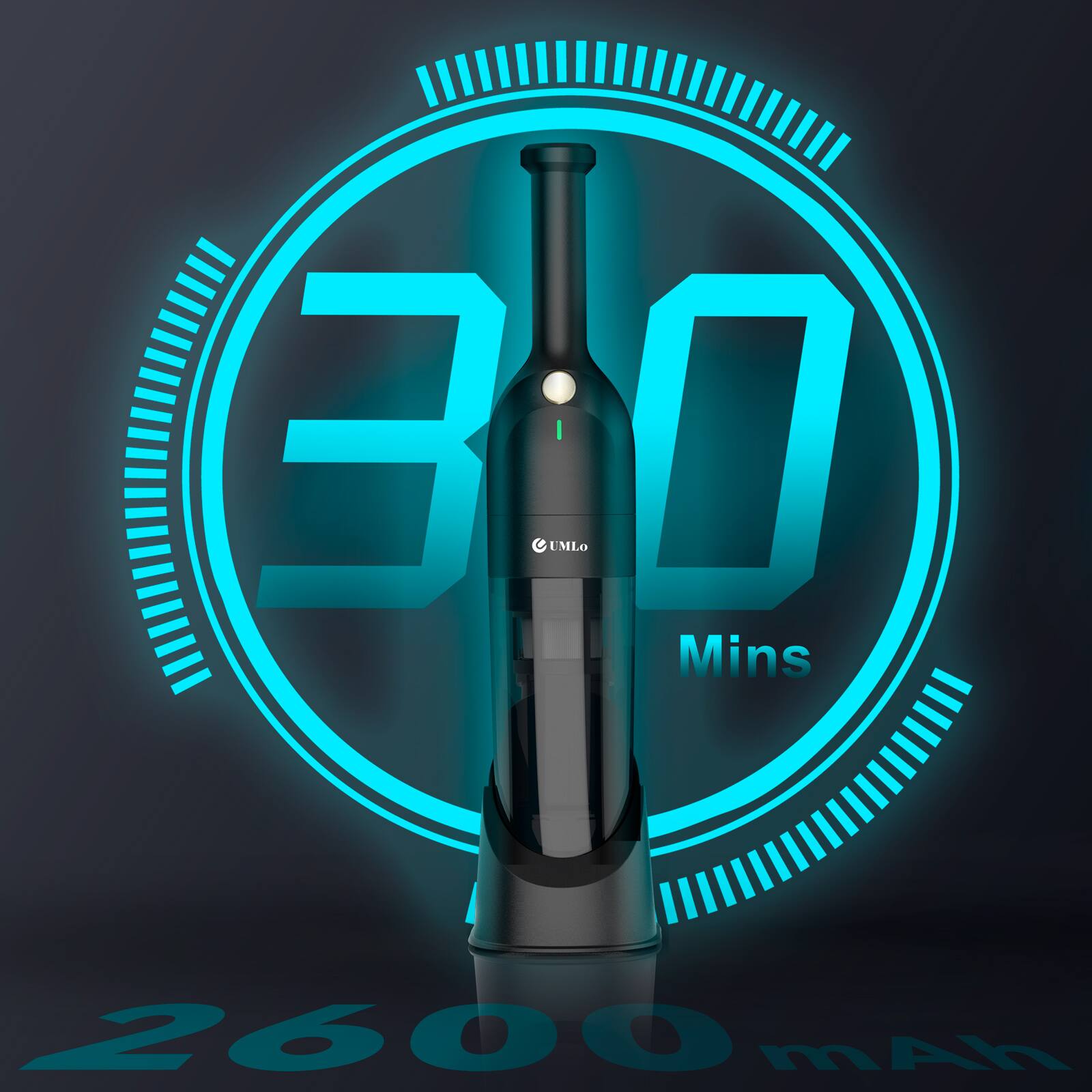 30 Mins  
2600 mAh