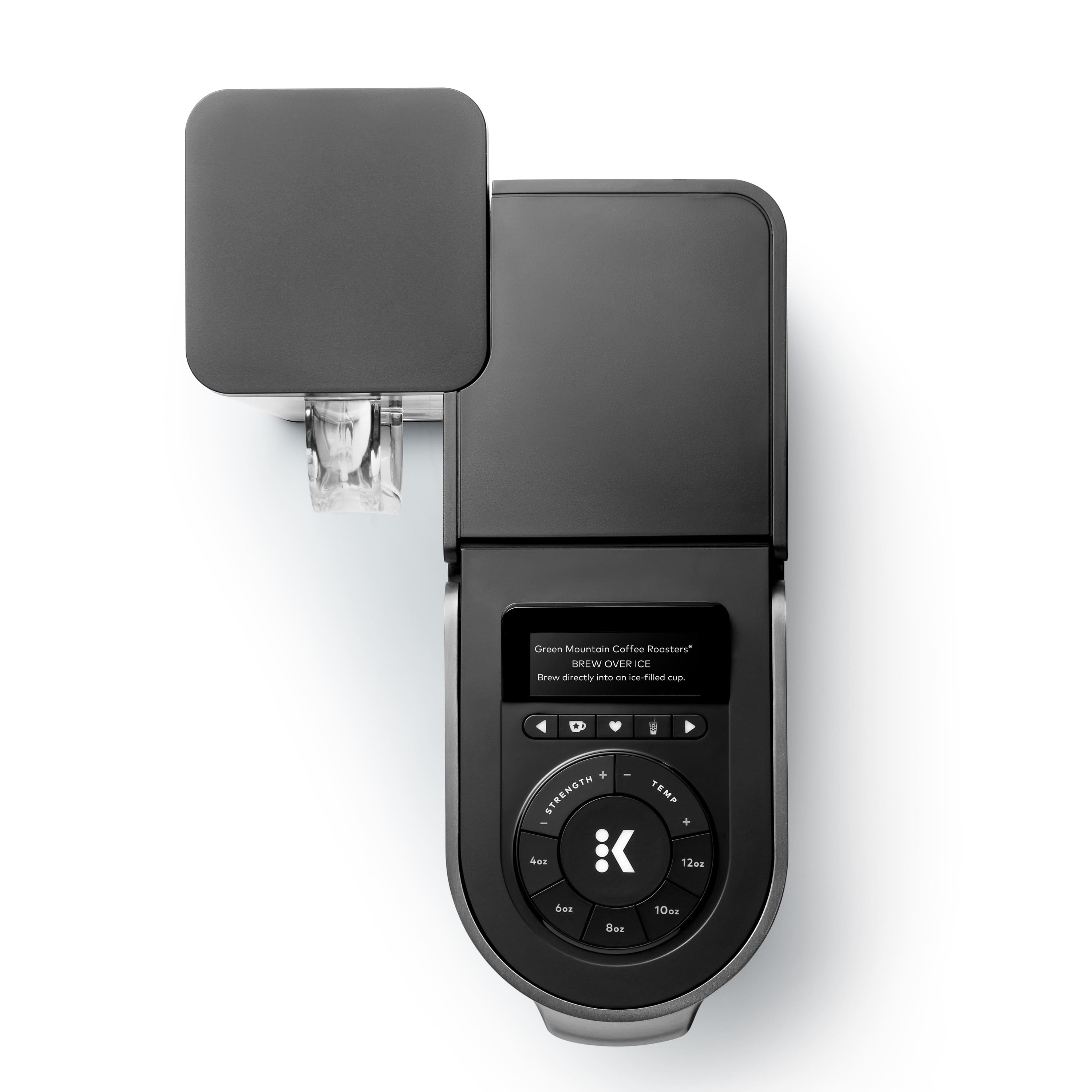 Alt View Zoom 15. Keurig - K-Supreme Plus SMART Single Serve Coffee Maker with WiFi Compatibility - Black.