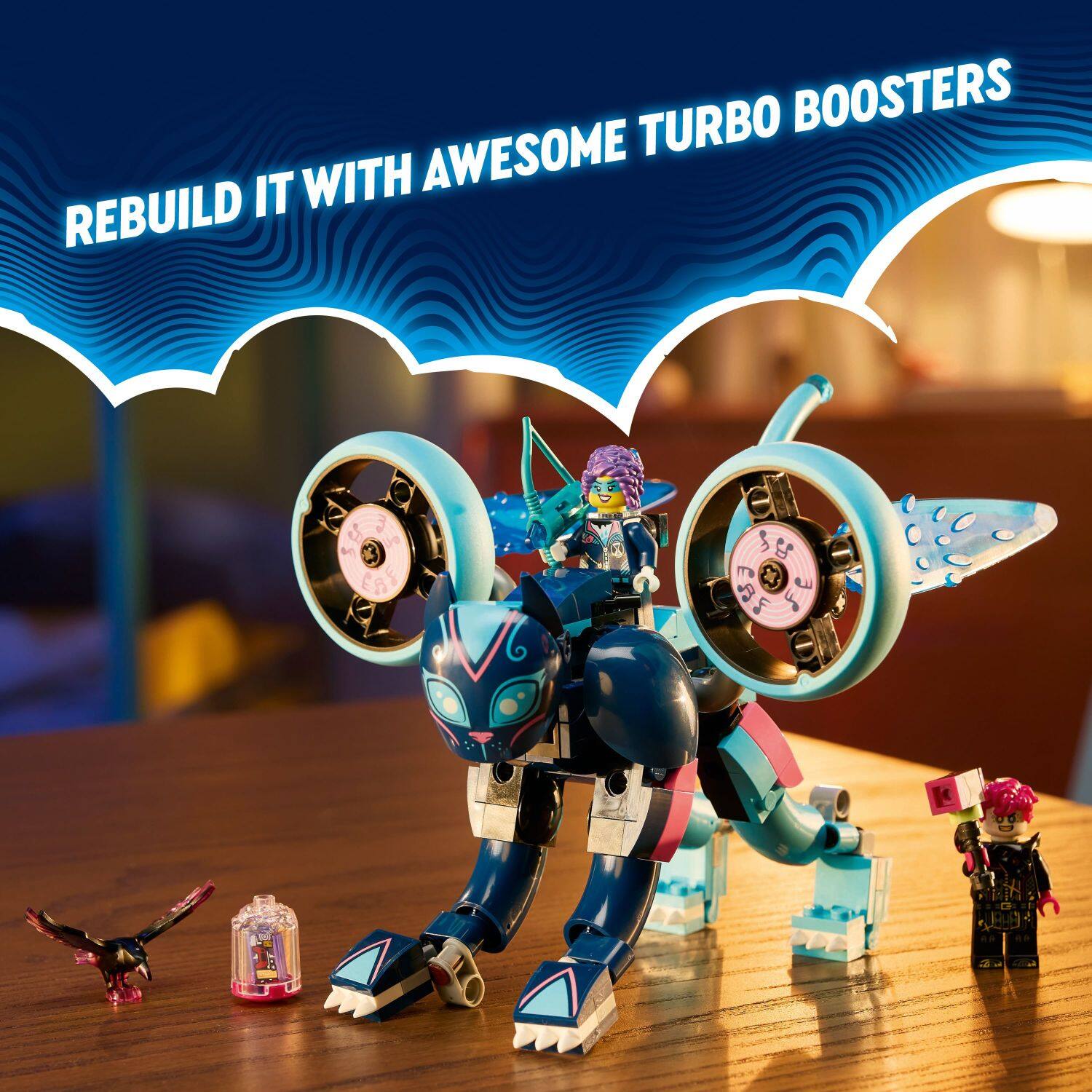 Rebuild it with awesome turbo boosters.