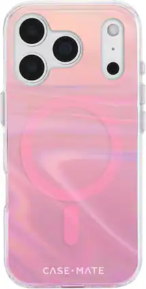 Case-Mate - CMSB-17 Pro 2025 iPhone 6.3" Pro, Magsafe - Soap Bubble Peach