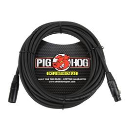 Pig Hog - PHDMX25 3-Pin DMX Lighting Cable (Black, 25-Feet)