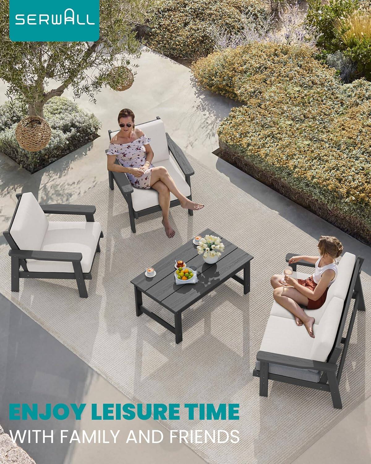 SERWALL  
ENJOY LEISURE TIME WITH FAMILY AND FRIENDS