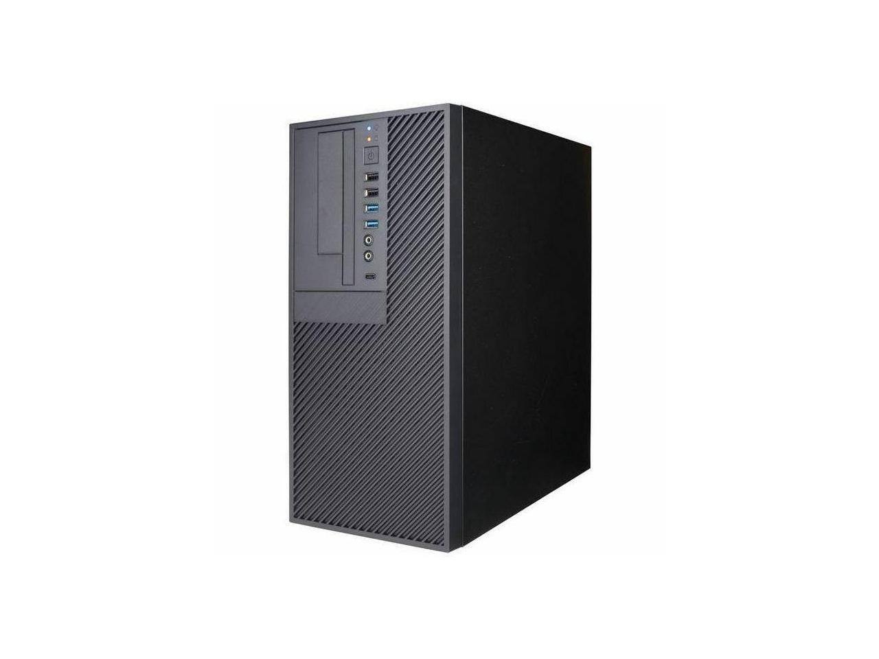Alt View 5. In Win - In Win Mini-tower Case - 450W - Micro ATX - 1x 3.5" Ext/Int - 4x USB (2x 3.0, 2x 2.0) - Audio In/Out - Unknown.